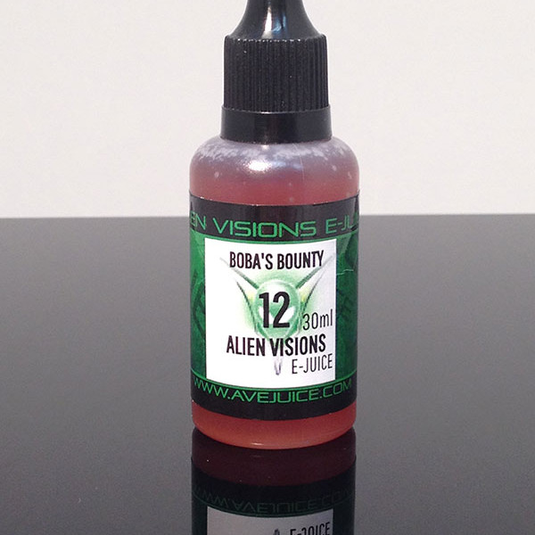 Alien Visions E-juice ボバズ・バウンティ 30ml (日本国内配送)