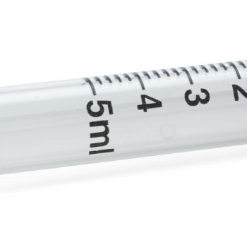 5ml Luer Lock Syringe with Blunt Needle Tip - 14ga. x 1.5inch Olive 
