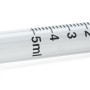 5ml Luer Lock Syringe with Blunt Needle Tip - 16ga. x 1.5inch Purple